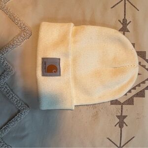 Carhartt Cream Beanie